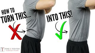 How To Fix Lower Back Posture [upl. by Nnalorac]