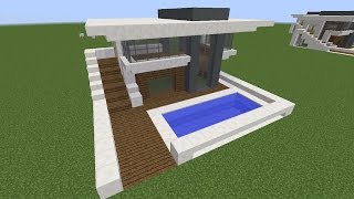 Minecraft Modern Ev Yapımı [upl. by Malamut671]