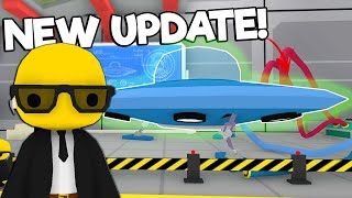 I Opened the SECRET Mountain Base amp Found a UFO in the NEW Wobbly Life Update [upl. by Hammer]