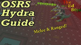 OSRS Alchemical Hydra Guide Ranged amp Melee  How I Fight The Hydra Boss [upl. by Holton401]