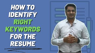 How to Add the Right Keywords in the Resume which is ATS Friendly  Resume Writing  CV Writing [upl. by Shirlie695]