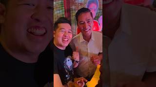 Bossing Vic Sotto Says Hi To Fans [upl. by Etnahsa]