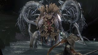 Bloodborne Ebrietas Daughter of the Cosmos Boss Fight 1080p [upl. by Marylin]