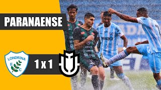 LONDRINA 1 X 1 MARINGÁ  GOLS  PARANAENSE 2023 [upl. by Renard12]