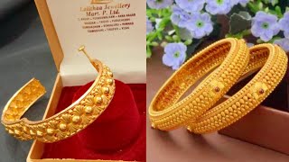 Gold Bangles Designs  24K Gold Bangle Designs Chennai [upl. by Grosvenor]