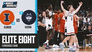 UConn vs Illinois  Elite Eight NCAA tournament extended highlights [upl. by Newo]