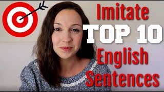 How to Pronounce TOP 10 English Sentences [upl. by Bearnard]