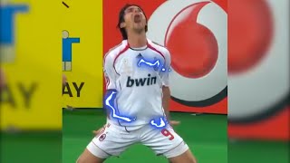 Pippo Inzaghi goal celebration  MilanLiverpool 21 Champions League Final Athens 2007 [upl. by Ettevy]