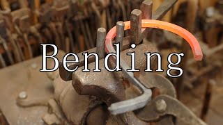 Fundamentals of Blacksmithing  Bending [upl. by Mountford]