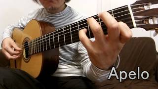 ♪Apelo  Baden Powell  Guitar Solo ♪アペロ（哀訴） バーデン・パウエル  ソロ・ギター  千葉幸成 [upl. by Ymar]