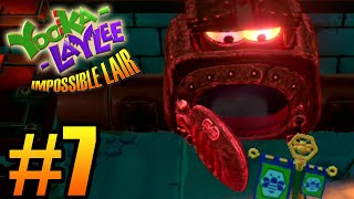 Yooka Laylee and the impossible Lair Gameplay Walkthrough Part 7 [upl. by Nyrhtakyram523]