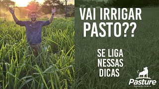 IRRIGAÇÃO DE PASTAGEM O que saber antes de investir [upl. by Nivram]