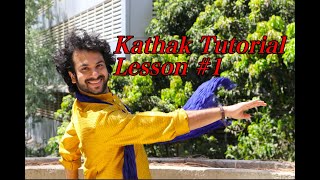 Online Kathak Class with Devesh Mirchandani Lesson 1 [upl. by Broek40]