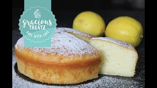 Lemon Sponge Cake Eggless [upl. by Hara389]