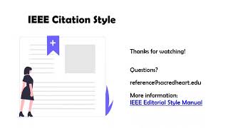 IEEE Citation Style [upl. by Beata]