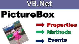 PictureBox control in vbnet PropertiesMethods and Events [upl. by Ssitnerp609]