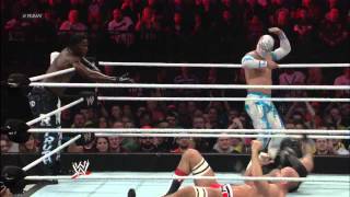 Rey Mysterio Sin Cara amp RTruth vs The Prime Time Players amp Antonio Cesaro Raw Nov 5 2012 [upl. by Eenhat505]