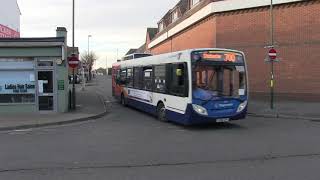 Buses in action on Stagecoach South Coastliner route 700 [upl. by Refynnej638]