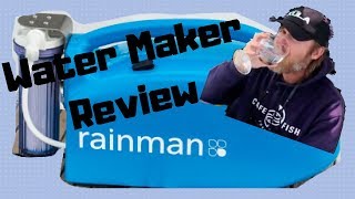 Rainman Water Maker Review  Reverse Osmosis Watermaker For Sailboat [upl. by Ydnem]