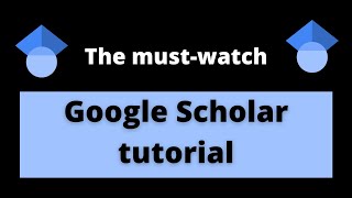 How to use Google Scholar to find articles  Simple vs Advanced searches Alerts and more [upl. by Anneehs]