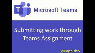 How students can attach homework in Microsoft Teams [upl. by Rexanne]