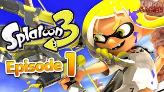 NEW Splatoon Game  Splatoon 3 Gameplay Walkthrough Part 1  Story Mode The Crater 100 [upl. by Yessej363]