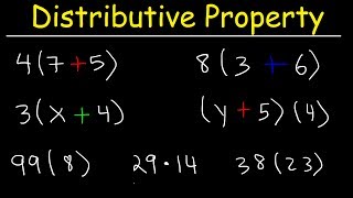 The Distributive Property of Multiplication [upl. by Washko541]