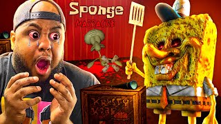 SPONGEBOB SQUAREPANTS Has Gone Crazy Sponge Massacre [upl. by Emirej]