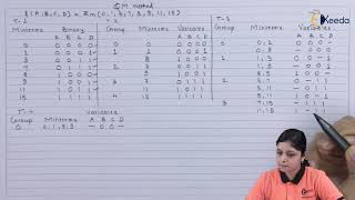 Numerical Based on QM Method 1  Number System and Codes Digital Circuit Design in EXTC Engineering [upl. by Peyter]