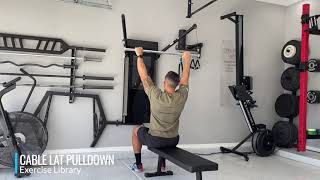 Cable Lat Pulldown [upl. by Kalvin]