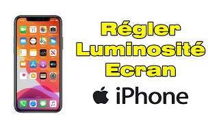 Comment régler la luminosité de l’écran de votre iPhone [upl. by Alra]