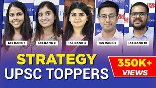 Strategy UPSC Toppers  UPSC Toppers Success Stories  ForumIAS [upl. by Tobin661]