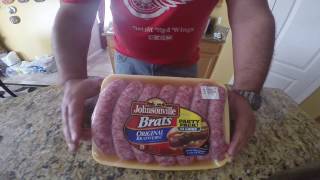 Howto cook bratwurst sausages  quick and easy [upl. by Ailin177]