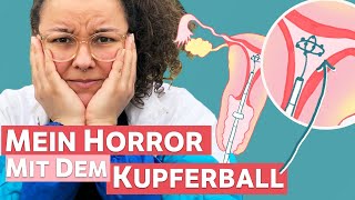 Verhütung ohne Hormone Mein Körper stieß den Kupferball ab⎟Auf Klo [upl. by Rhynd868]