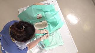 Basic Clinical Skills Urinary Catheterisation Female [upl. by Etteniuqna]