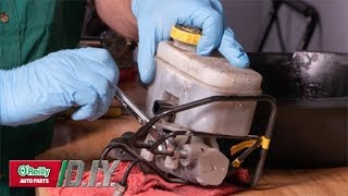 How To Replace A Brake Master Cylinder [upl. by Gwennie]