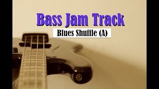 Blues Bass Backing Jam Track A [upl. by Harihs]