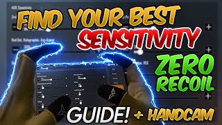 Find Your Best Sensitivity  GuideTutorial PUBG MOBILE with Handcam [upl. by Diad813]