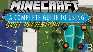 A Complete Guide To GriefPrevention How To Setup amp Use Grief Prevention on A Minecraft Server [upl. by Benito]