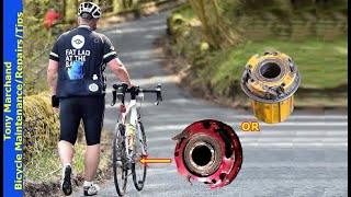 Bicycle Freehub Noise Clicking Sound and Freehub Trouble Shooting [upl. by Akcirret]