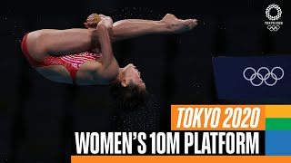 Womens 10m platform diving final  Tokyo Replays [upl. by Naenaj524]