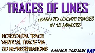 Traces of Lines Concept amp Procedure [upl. by Ednutabab106]