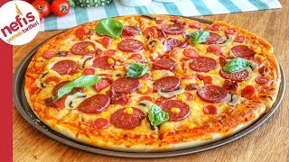 Abartmıyoruz 🏆 100000 Kişinin Denediği Tüm Zamanların En İyi Pizza Tarifi 🥇🙌🏻 [upl. by Rachele346]