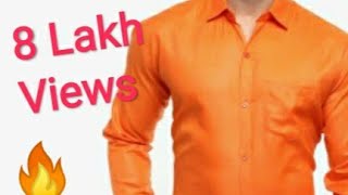 Mens Shirt cutting and stitching full video in very easy way [upl. by Knowland]