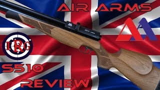 Air Arms S510 Air Rifle Review [upl. by Trumaine]