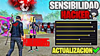 SENSIBILIDAD  BOTÓN PERFECTO FREE FIRE🎯SIN DPI PARA DAR TODO ROJO NUEVA ACTUALIZACIÓN 2023✅ [upl. by Shushan]