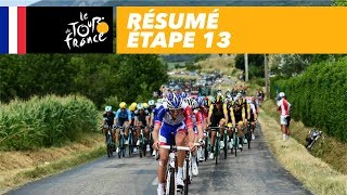 Résumé  Étape 13  Tour de France 2018 [upl. by Gnes244]