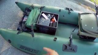 Sea Eagle 285FPB  Walkthrough amp Fishing [upl. by Hamrnand369]