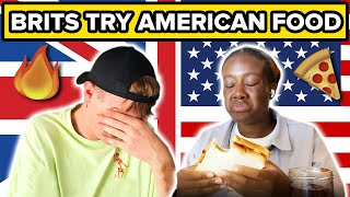 Brits Try American Food Supercut [upl. by Georgina]