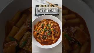 How to Make TTEOKBOKKI Korean Spicy Rice Cakes shorts [upl. by Mallina]